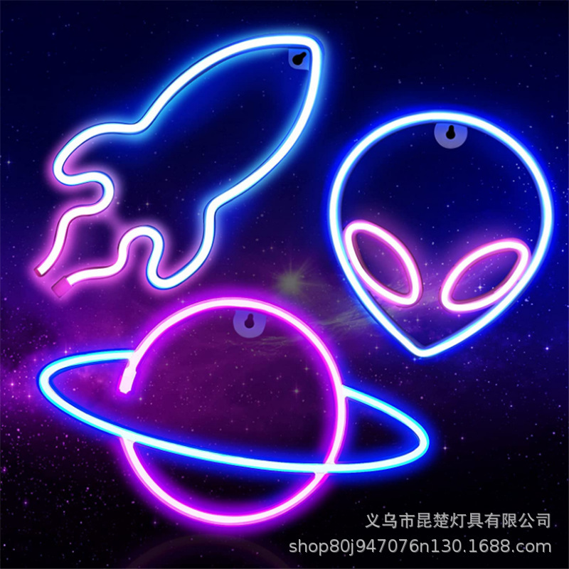 Cross-Border led pendant neon light girl heart bedroom layout ins creative room decoration wall hanging decorative lamp Cross-Border led pendant neon light girl heart bedroom layout ins creative room decoration wall hanging decorative lamp