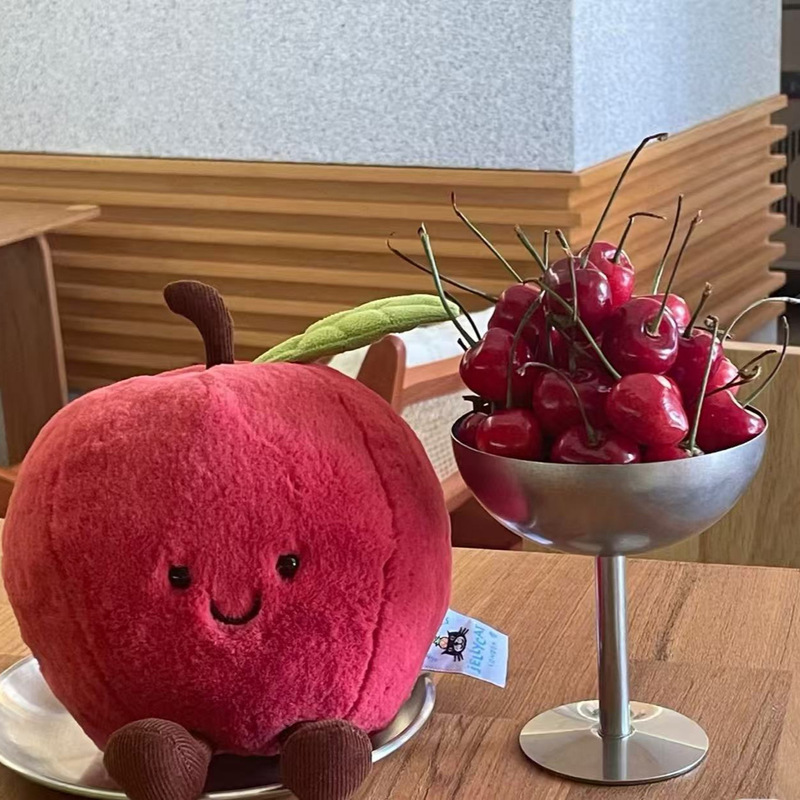 英国Jellycat趣味红苹果毛绒玩偶公仔娃娃玩具礼物2025秋冬新品|undefined