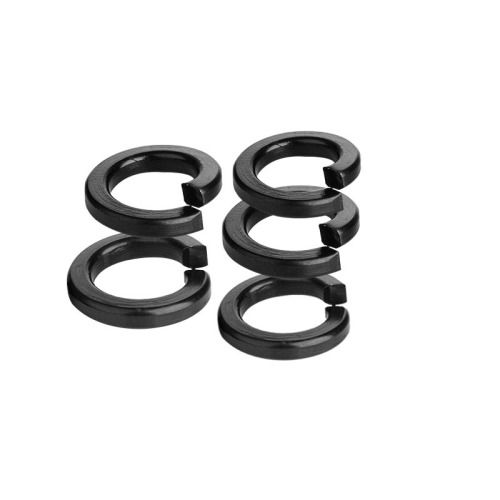 High strength 8.8 level spring washer, open washer M3M4M5M6-M18 black spring washer, hardware washer