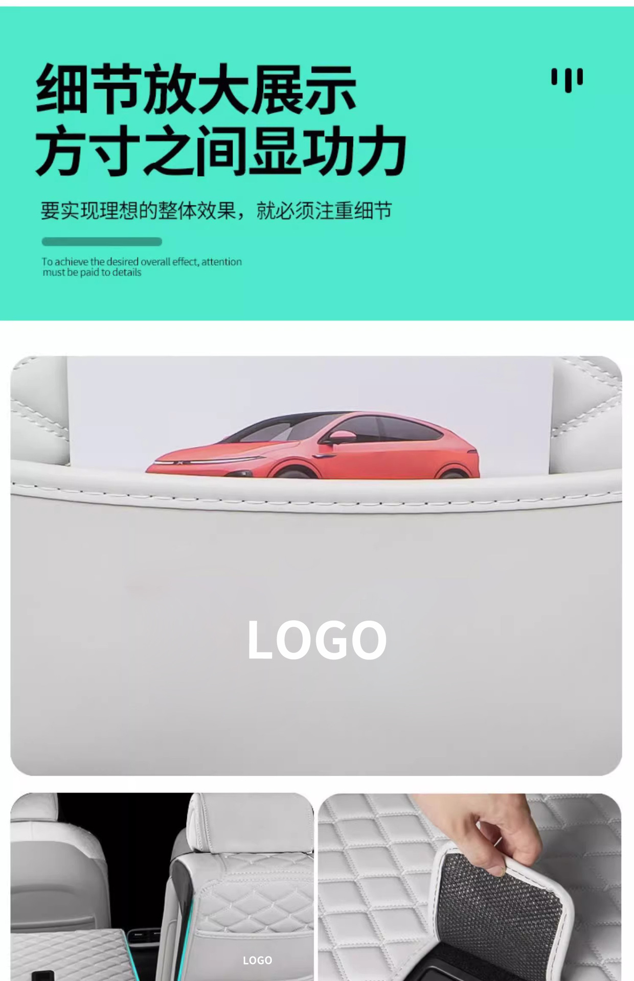 Suitable for Xpeng G6 Trunk Mat, Full Surround Trunk Mat, Luggage Mat, Xpeng Car Decoration Accessories Modification
