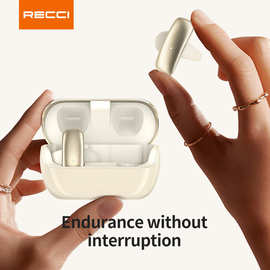 Recci锐思2024新款REP-W83蓝牙耳机不入耳真无线耳夹式高音质TWS