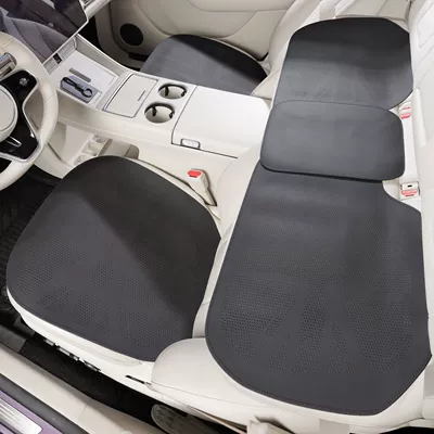 Summer Car Seat Cushion, Universal for — Universal seat cover - union-jack-flat-flag-premium-black-3-piece-set-universal-model