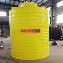 20吨加厚氢氟酸储15立方滚塑一体成型运输塑胶桶10T3T乳酸奶储罐
