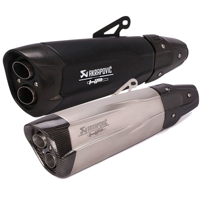 Universal motorcycle modified exhaust pipe carbon fiber tail section shaped forza350 xmax300 spring wind 800MT (Motorcycle exhaust pipe)