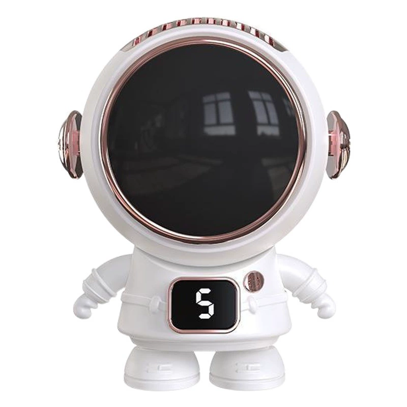 Новый портативный подвесной вентилятор на шею с USB-питанием, цифровым дисплеем и многофункциональным мини-ремешком для продаж за рубежом.