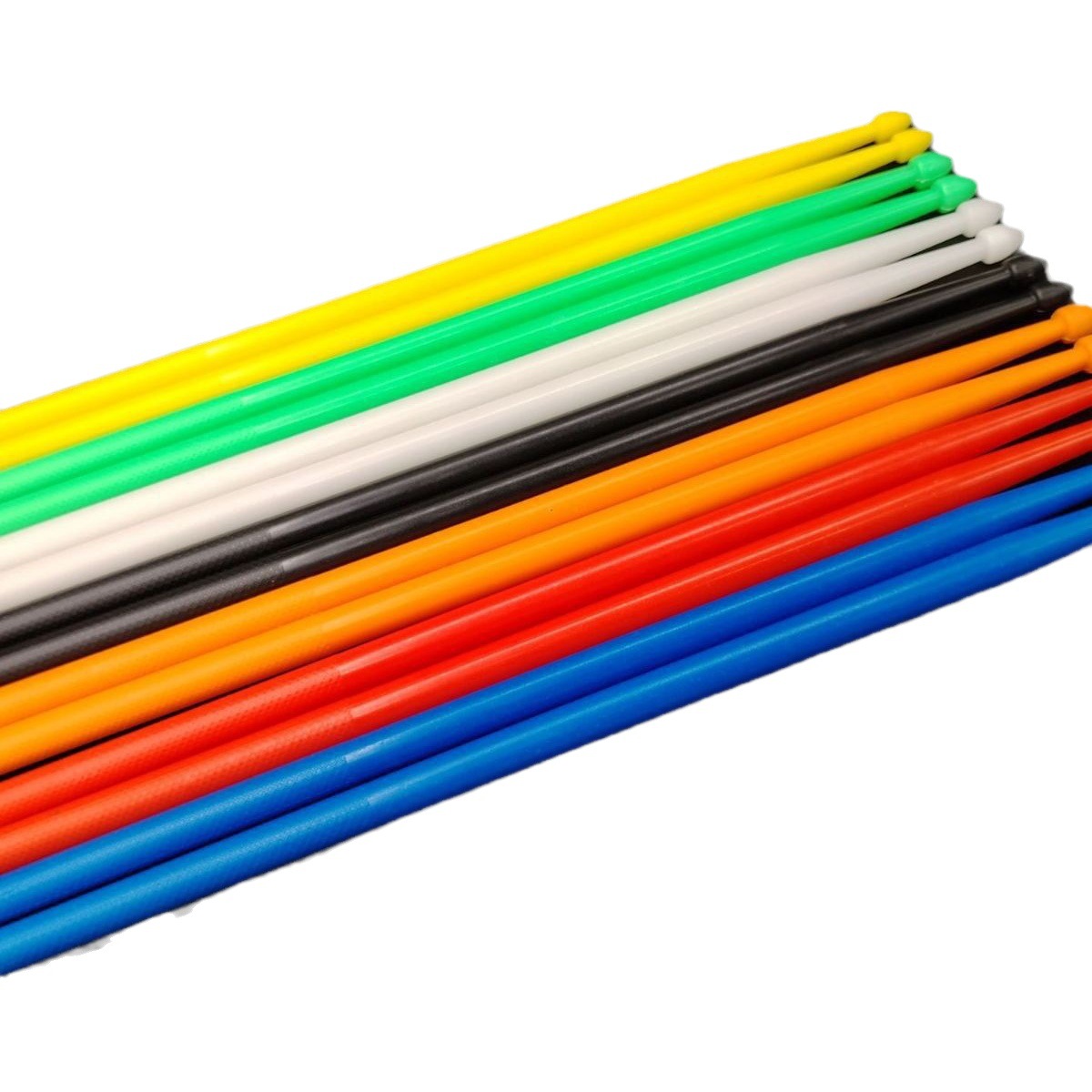Color palillo de nylon color palillo de plástico palillo brillante luz 5A