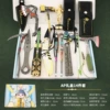 Heroes, set, 14 pieces