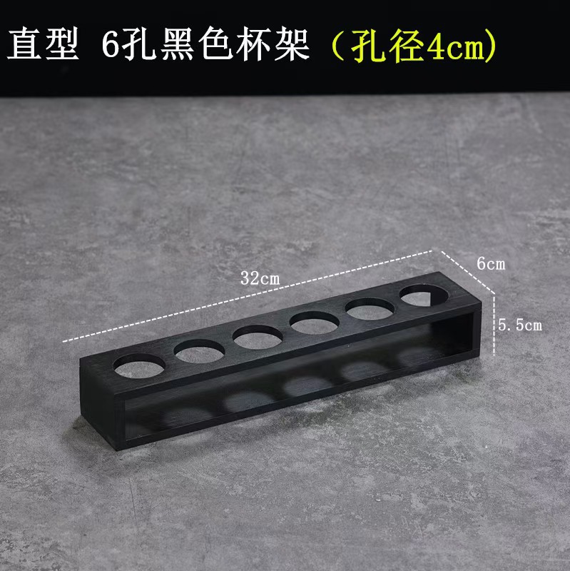 Portavasos de estante de vino creativo del hogar portavasos de madera de bambú copa de vino blanco pequeña taza de vino bandeja de almacenamiento estante de taza de espíritus