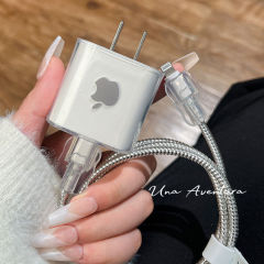 Appleの急速充電に適したデータケーブル保護カバー充電器、折りたたみ防止、ネット全体の低価格、送料無料、卸売、送料無料