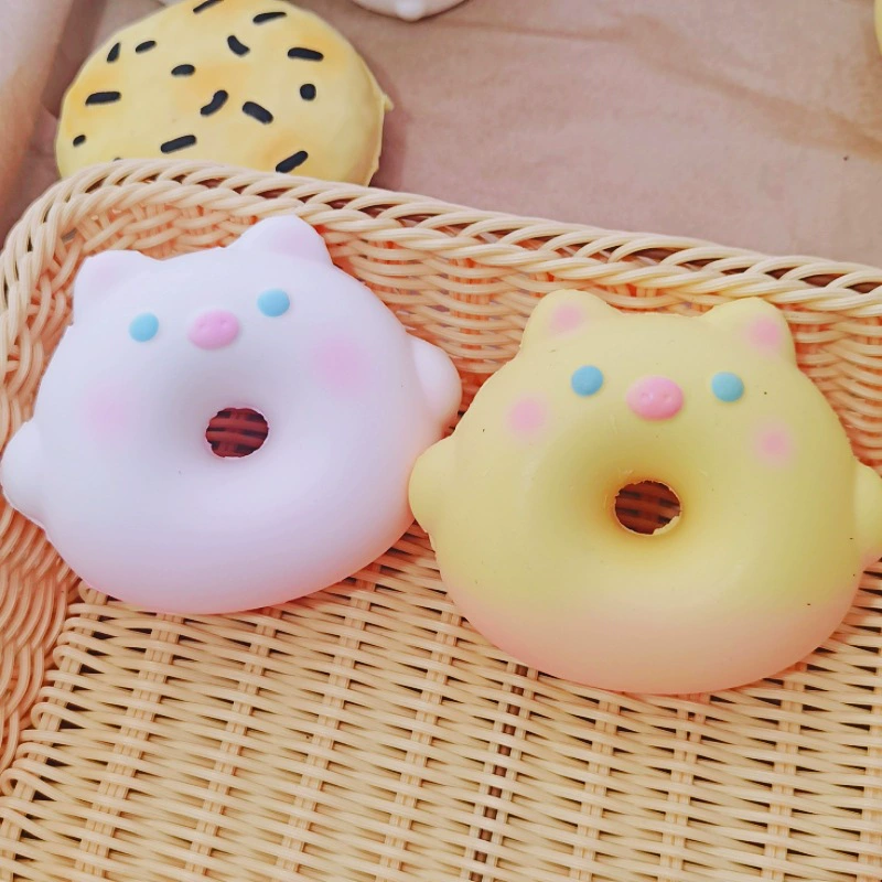 Игрушка squish «хлеб/тост» мягкий сквиши, медленное восстановление, экокожа, антистресс