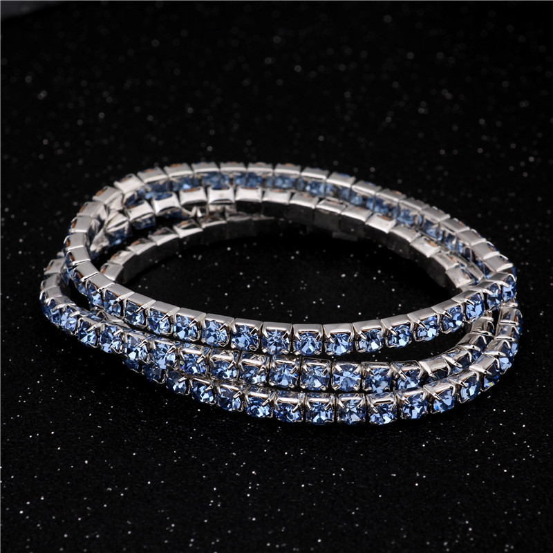 Simple Style Geometric Crystal Rhinestone Gem Bracelets display picture 27