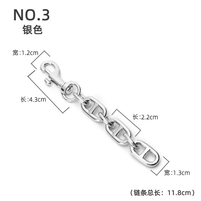 COK# silver long 11.8cm