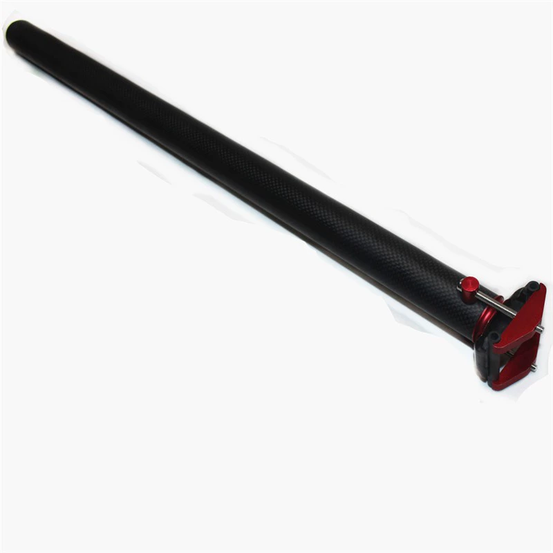 Folding bike, seat post carbon fibre