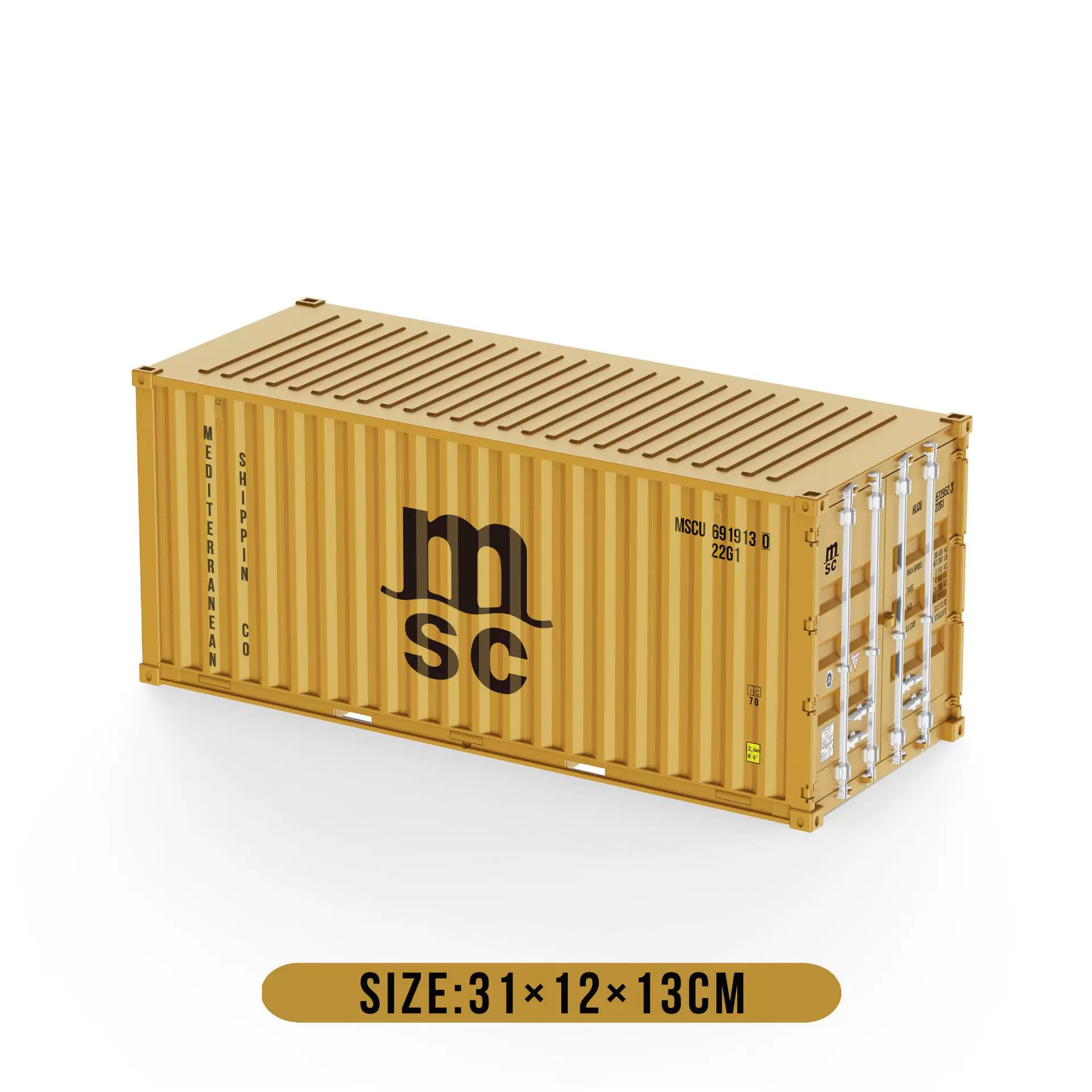 20精选集装箱模型摆件开门货柜收纳盒企业玩具礼品一件打印logo