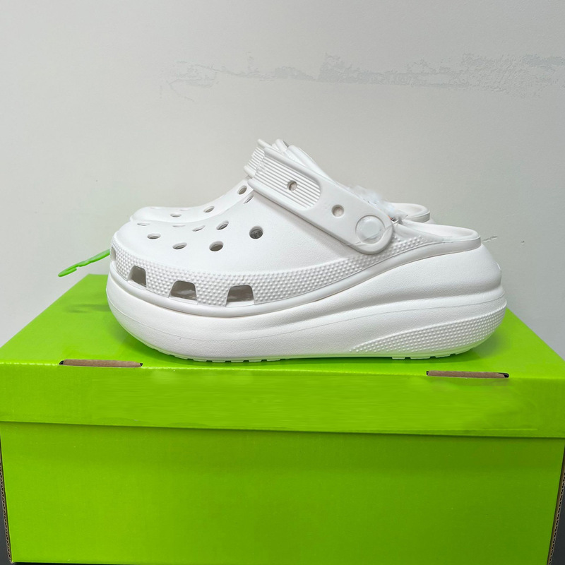 2026 New Style Puff Shoes for Men and Women, Thick Heels, Breathable Clogs, Casual Beach Couple Shoes, Outer Shoes, Trendy Shoes