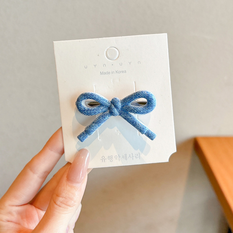 Crema ondulado punto arco clip para el cabello de la mujer adorable lateral cabello roto frisa clip de boca de pato clip para la niña clip para el cabello