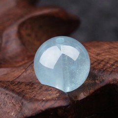 6a天然氷種海藍宝水晶トパーズビーズ半製品diyビーズ材料多宝手串ビーズ