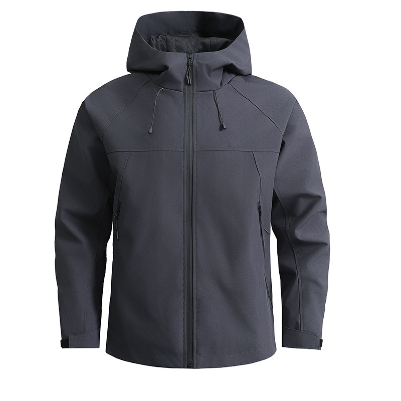 アウトドアジャケット 防風防水 ハイキング登山服 クロスボーダー 春秋 薄手 シングルレイヤー ウインドブレーカー 通気性 アウトドア登山|undefined