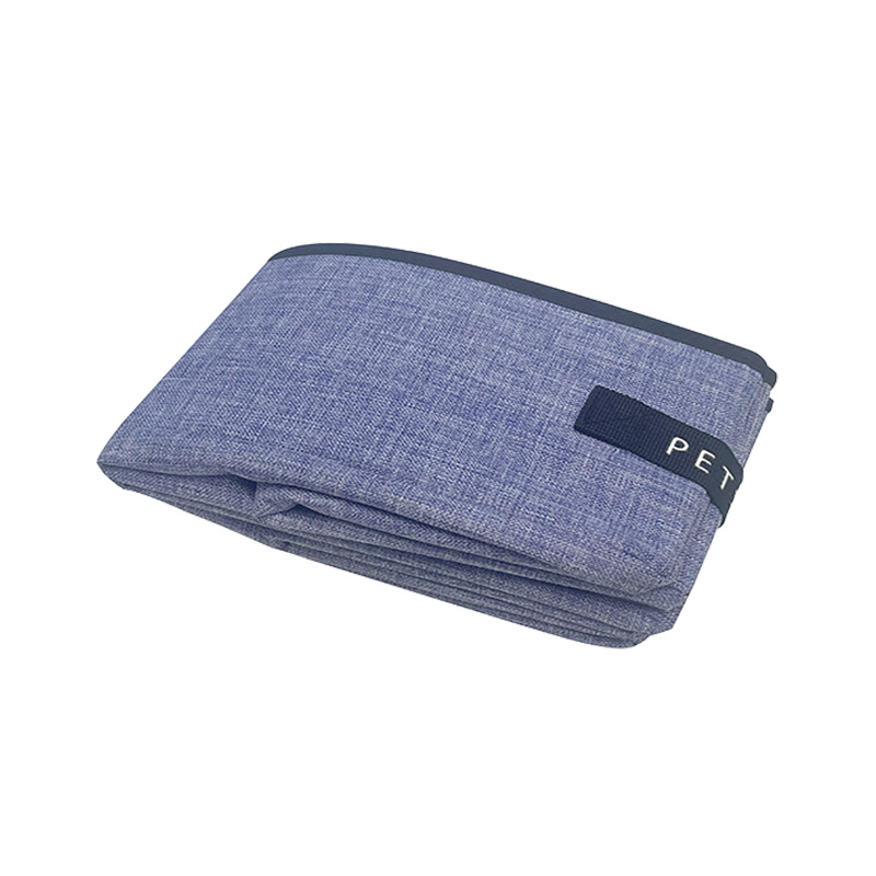 블루(대형 47*36*13) 접이식 고양이 화장실 10kg 내부