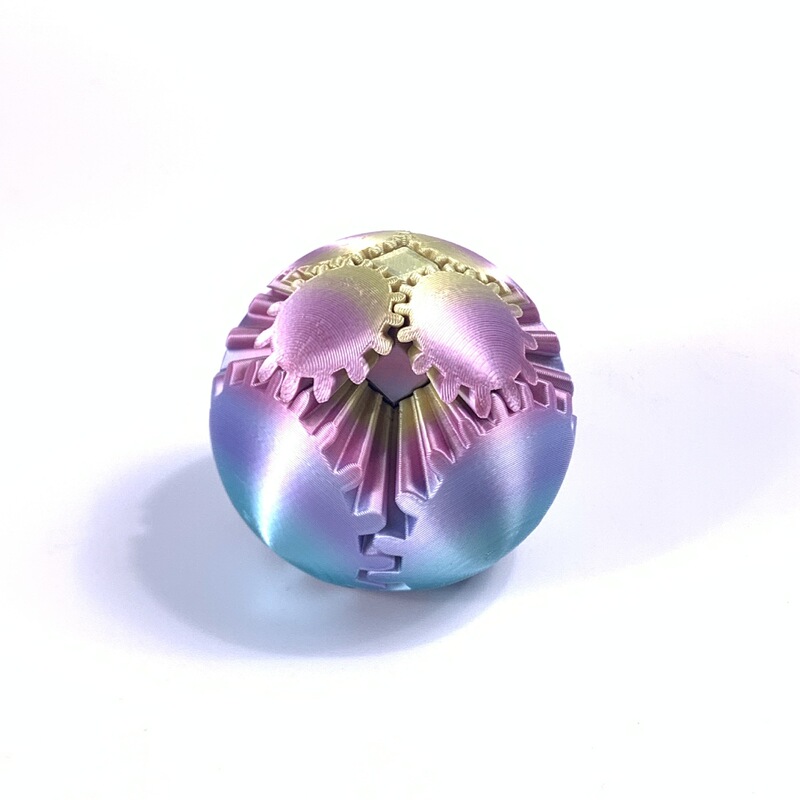 跨境新品3d打印齿轮球Gear Ball Spin Ball旋转创意解压玩具现货|undefined