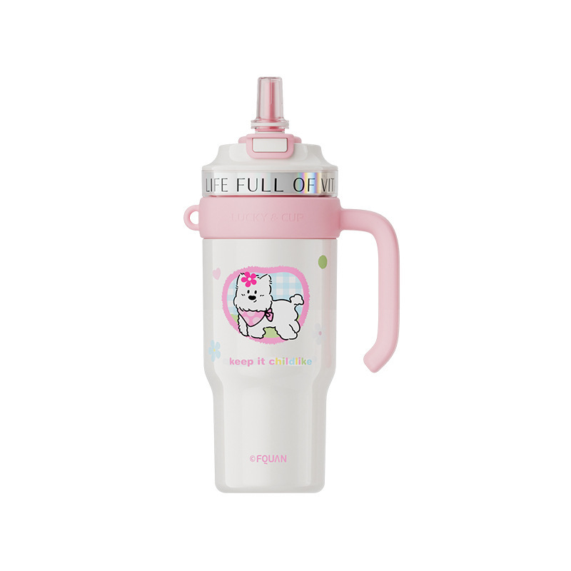 316L Xuerui ダブルドリンクカップビッグマックストロー断熱カップ大容量アイスカップ高価値女性の新しいスタイル|undefined