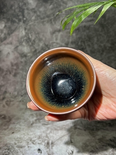 Wholesale Vintage Rabbit Hair Nanping Jianyang Jianzhan Tea Cup Kung Fu Master Cup Silver Jianzhan Cup Personal Tea Cup Iron