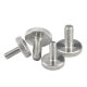 Flat Head Knurled Screw Flat Head Handle Screw Big Head Round Adjusting Bolt Flat Head Knurled Screw
