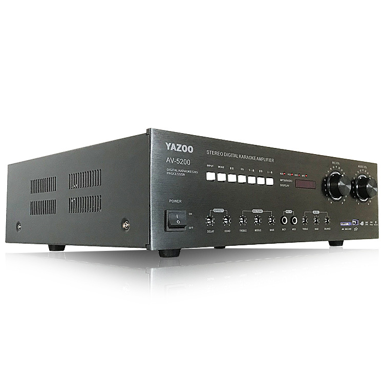 Al por mayor personalizado digital Bluetooth amplificador HiFi amplificador trasero etapa al aire libre profesional altavoz amplificador de potencia