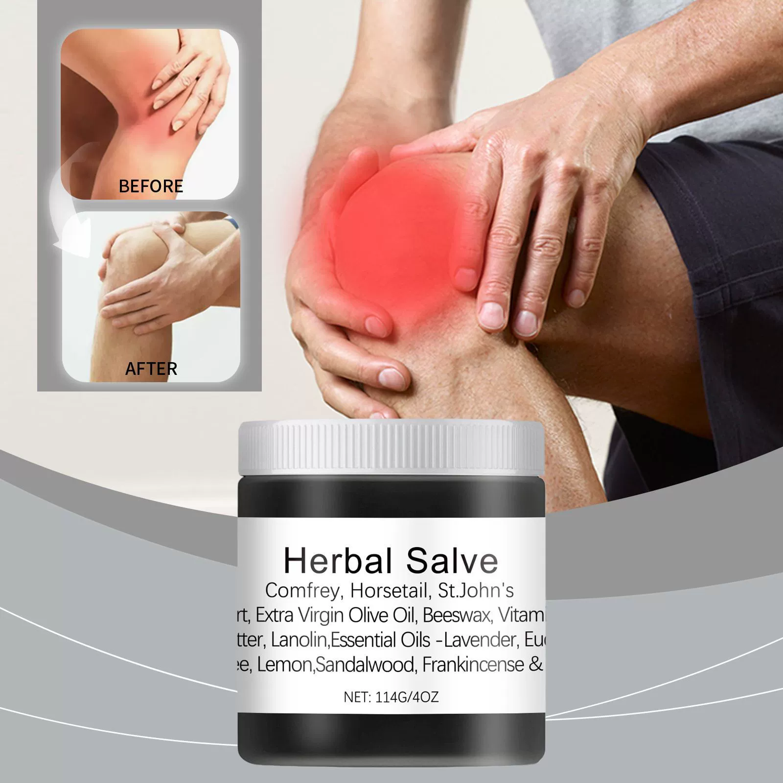 WoodSleep Joint Травяная мазь для массажа запястья и колена, облегчение дискомфорта, увлажняющая мазь для ухода за телом