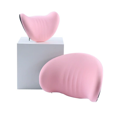 Memory Foam Car Backrest Cushion | Waist support - yoga-cloth-pink-271911cm-headrest