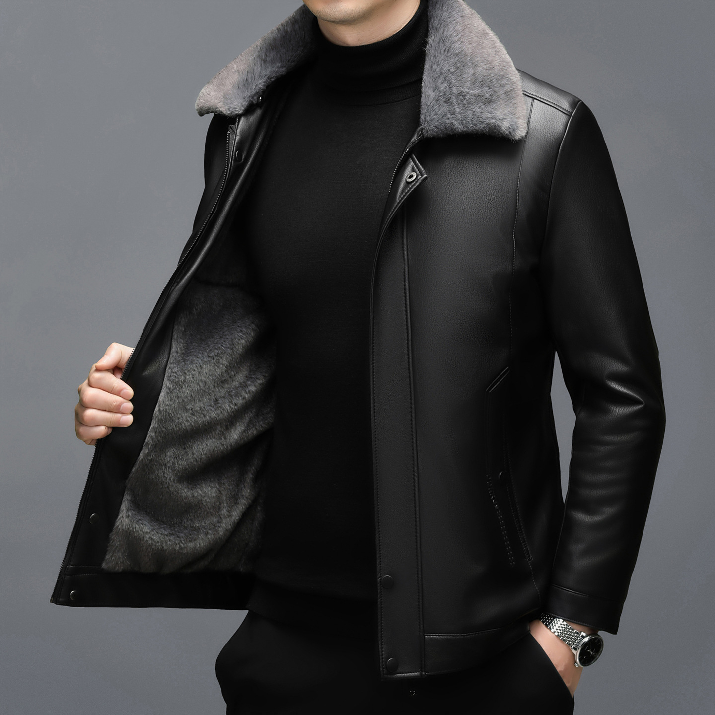 Men's winter warm down jacket