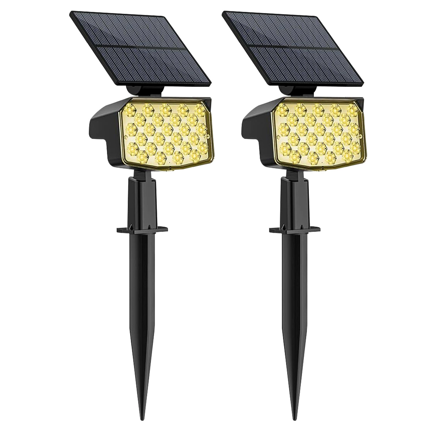 Трансграничные взрывные солнечные газонные светильники наружные водонепроницаемые светильники для внутреннего двора садовые ландшафтные украшения атмосферы светодиодные подсветки