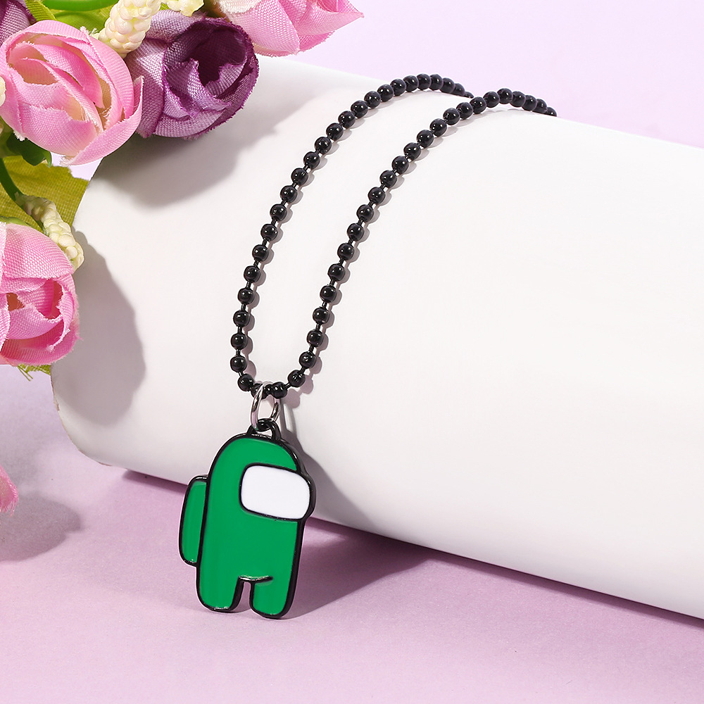 Transfronterizo nuevo al por mayor entre nosotros juego periférico collar espacio Hombre Lobo matando collar en stock