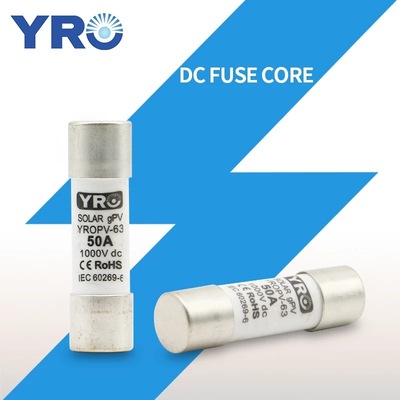 1000V 14x51MM 40A 50A 63A Photovoltaic solar energy Fuse direct Fuse Slug