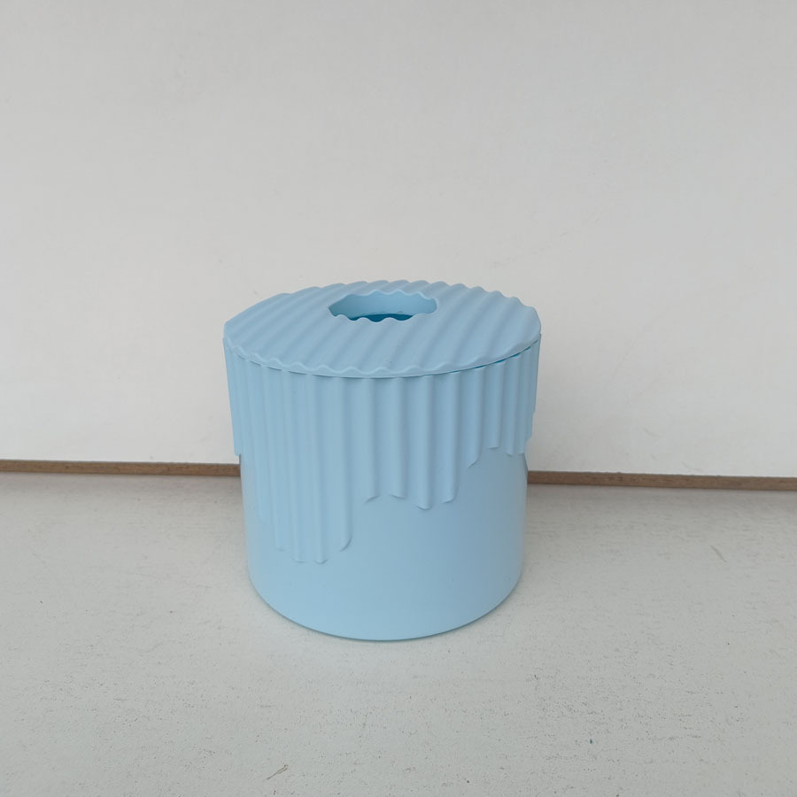 创意卡通可爱客厅家用卧室桌面圆形纸巾筒卫生间卷纸盒拉抽纸盒