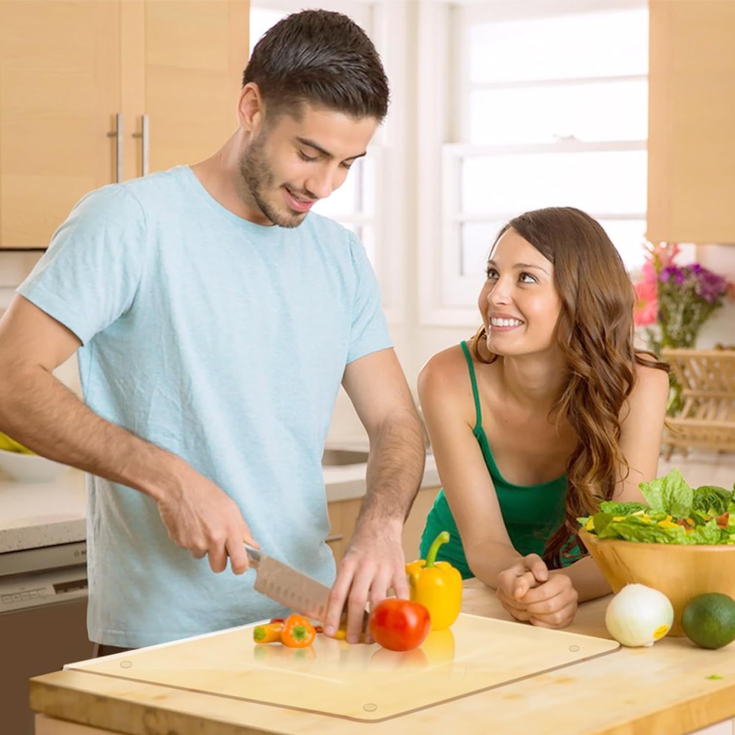 跨境新款亚克力砧板 透明防滑厨房切水果蔬菜砧板菜板熟食砧板