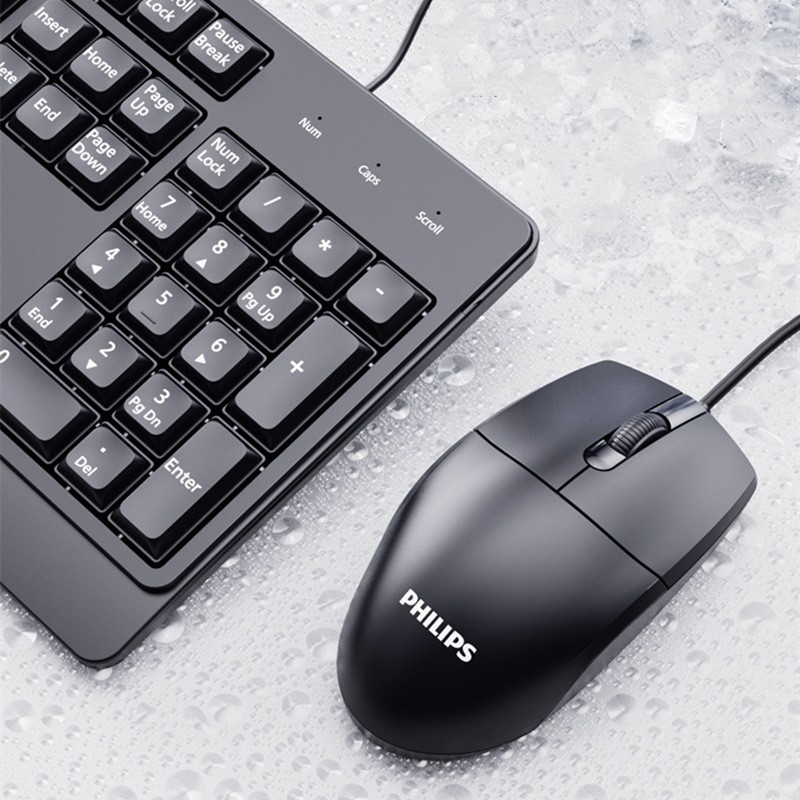 Philips, keyboard, mouse, school set for office, business version