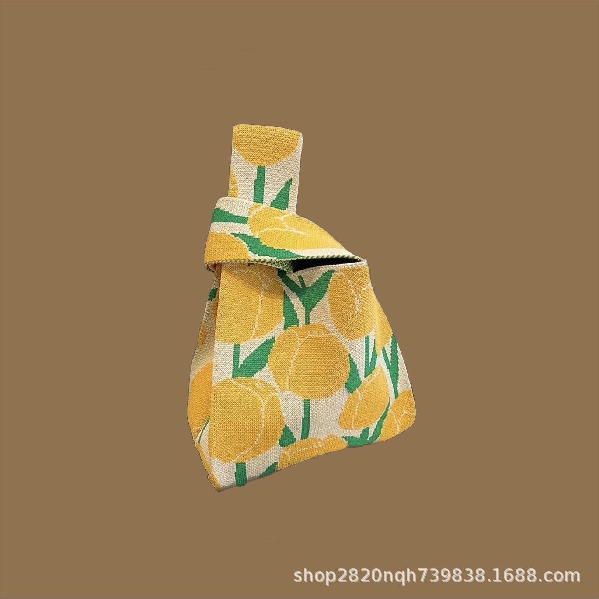 핸드백 튤립[옐로우]