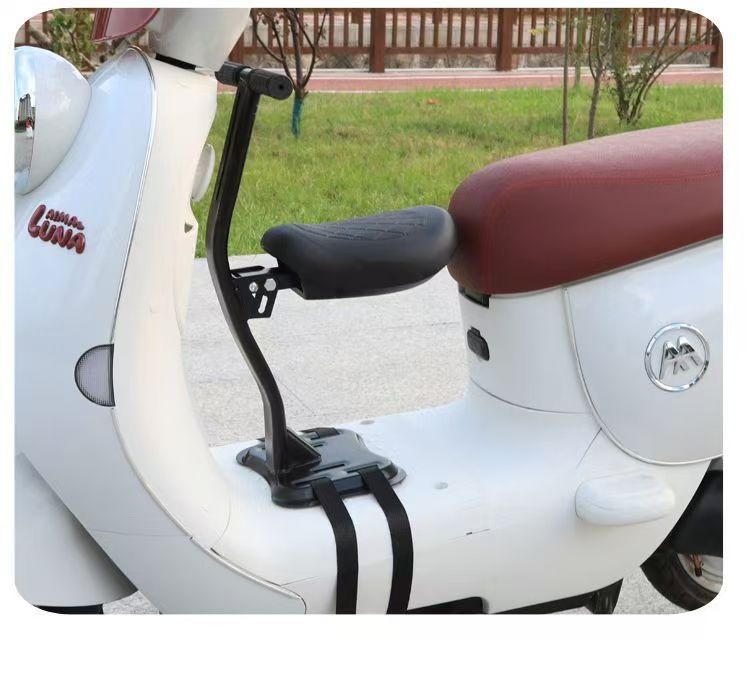 Electric Car Child Seat Front Foldableable Battery Car Baby Seat Motorcycle Baby Child Safety Cushion