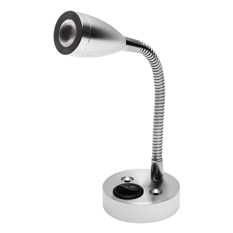 DC12V] 3W pequeño foco LED RV luz de lectura de la manguera de la luz del LED del yate