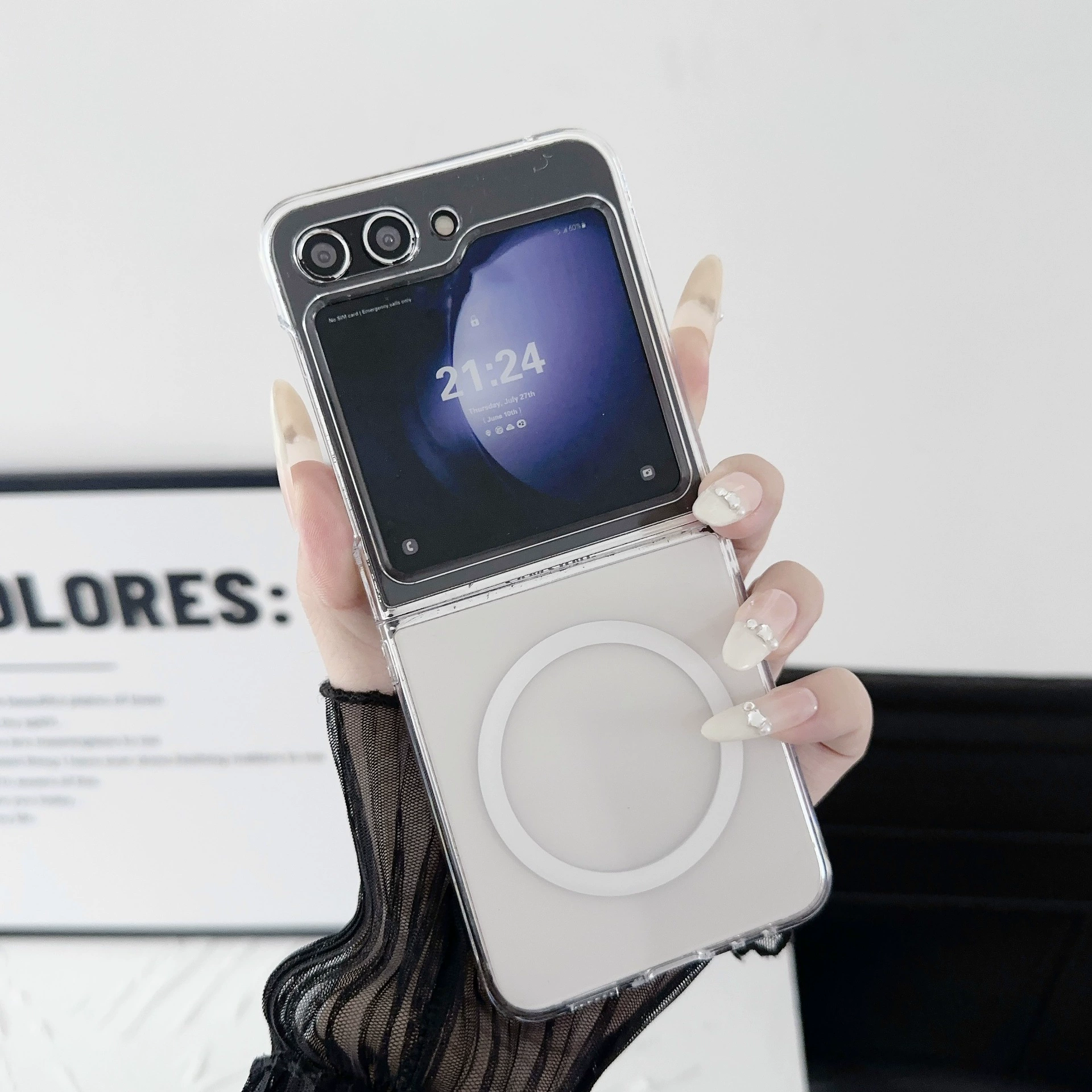 Samsung, совместимый мощный чехол для телефона, Z Flip6