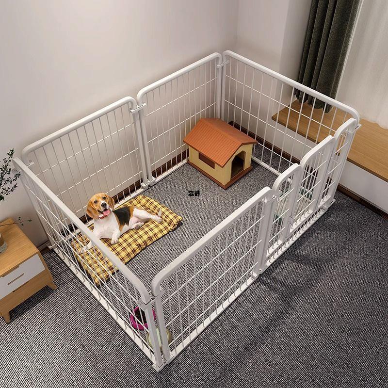 犬ケージ、犬フェンス、家庭用屋内中型および大型犬ケージ、ペットフェンス、隔離ドア付き自由組み合わせ|undefined