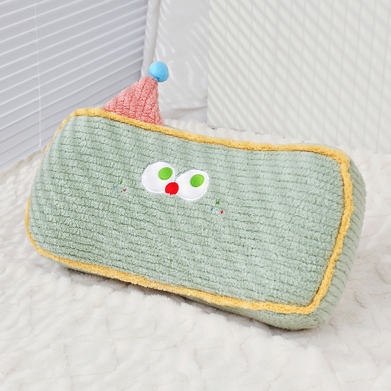almohada de memoria de dibujos animados almohada de algodón para adultos para proteger la columna cervical almohada de memoria de sueño curvatura recta almohada de esponja para una sola persona image 7