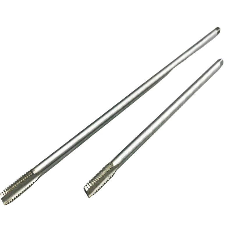 Метчики тонкого резьбонарезания, удлиненные машинные метчики, сверхдлинные метчики из быстрорежущей стали 6-10-12-14*100/160/200 от производителя