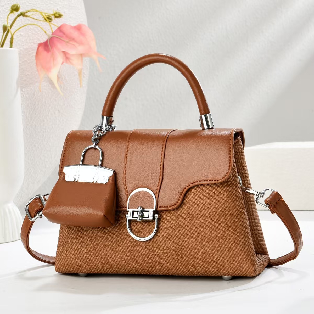 2025 nuevo bolso de mujer de todo fósforo bolso de moda bolso de hombro mensajero de gran capacidad