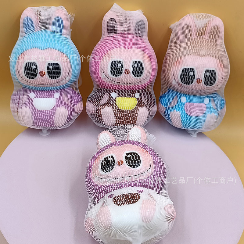 9cm 시팅 라부부(메쉬 포켓 포함) 혼합모