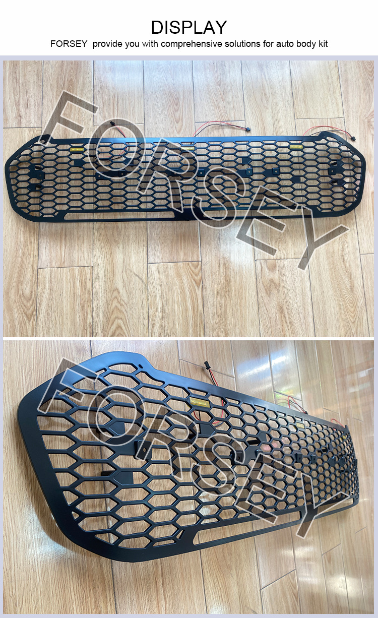 Suitable for Ford Ranger Raptor T8 front grille and front bumper center mesh