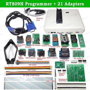 Aixiu RT809H programmer network LCD TV EMMC online reading and writing ISP NAND notebook