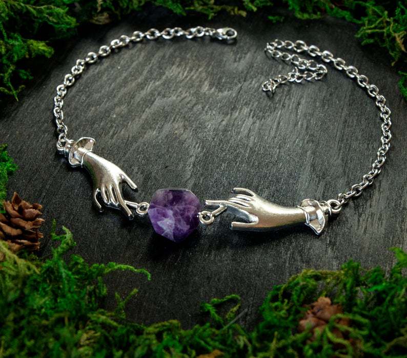 14g Weight Choker Classification Retro Hand Alloy Women's Choker
