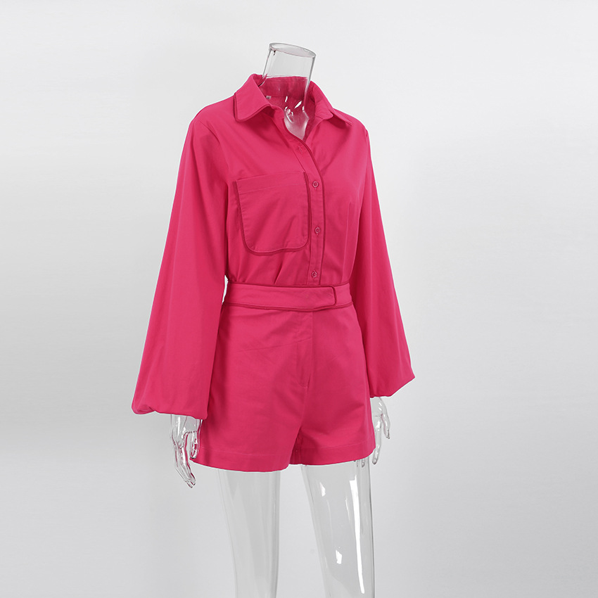 238g Weight Long Sleeve Sleeve Length Cotton Fabric Type Pant Co-ord Set Sets Type 2 Pieces Set Quantity Holiday, Outdoor, Daily Occasion Turndown Neckline Regular Fit Fit Type Solid Color, Lines Pattern Summer, Spring Season Women's Gender Pocket Design Streetwear Style Holiday Outdoor Daily Women's Streetwear Solid Color Lines Cotton Pocket Pant Co-ord Set Shorts Sets 20